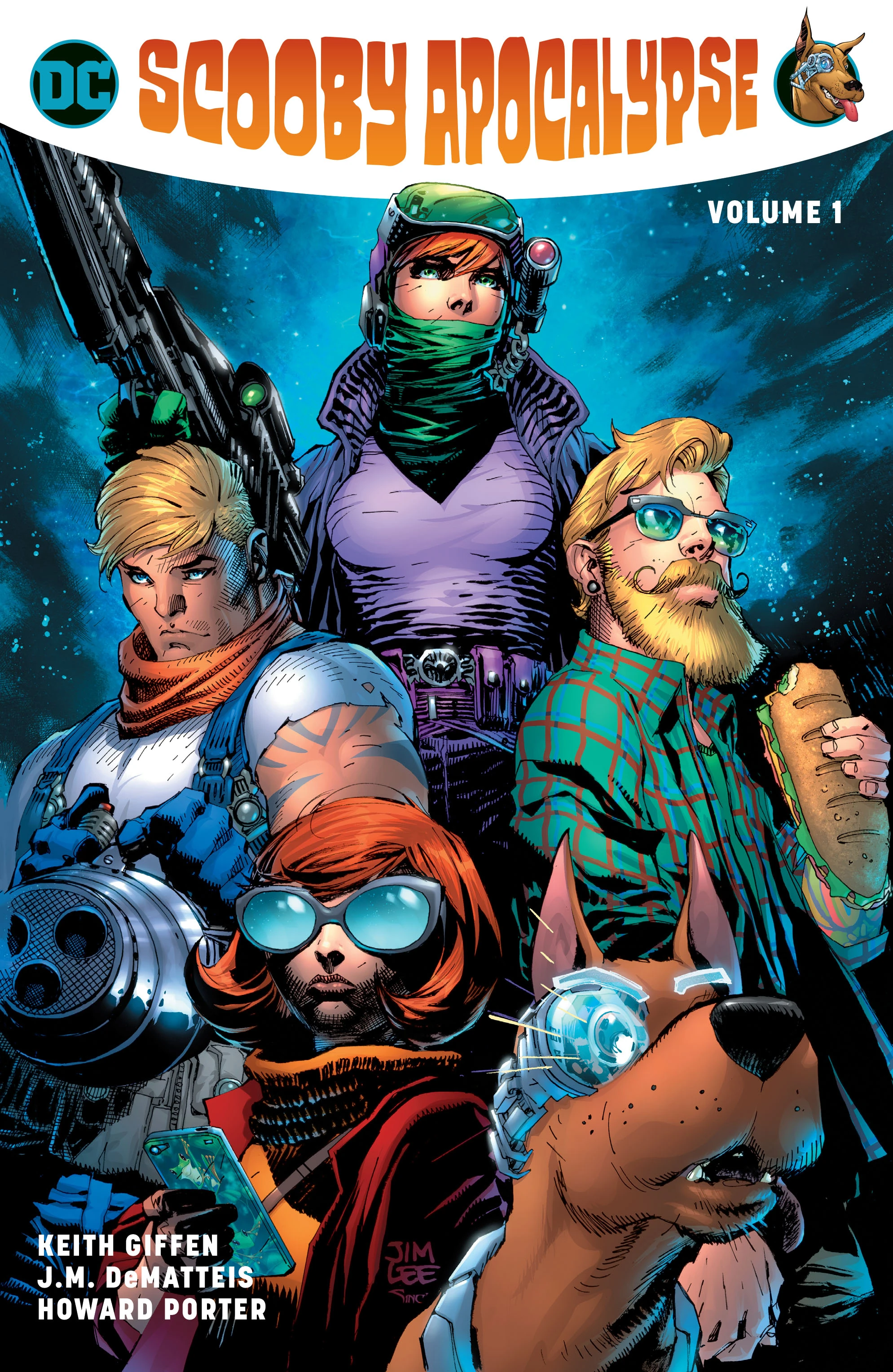 The Scooby Apocalypse Vol. 1 (DC, 2017) cover